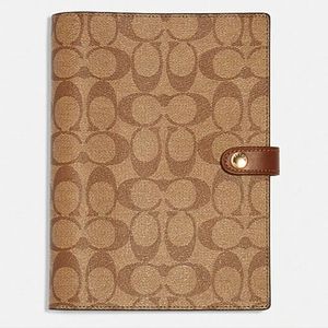 Coach Signature Notebook